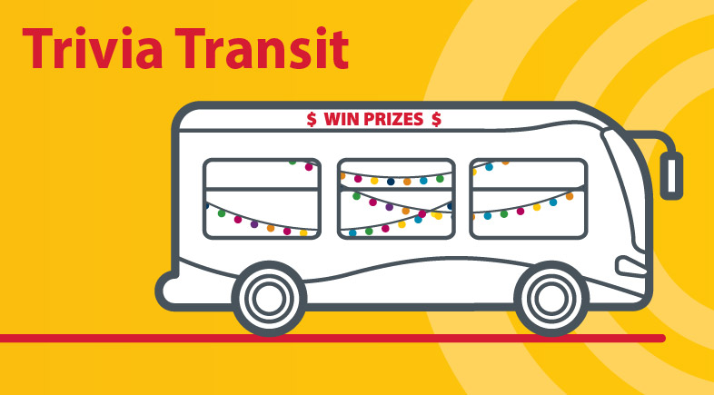 Promotional poster for Trivia Transit